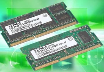 Intel дала «добро» модулям Elpida DDR3 для ноутбуков